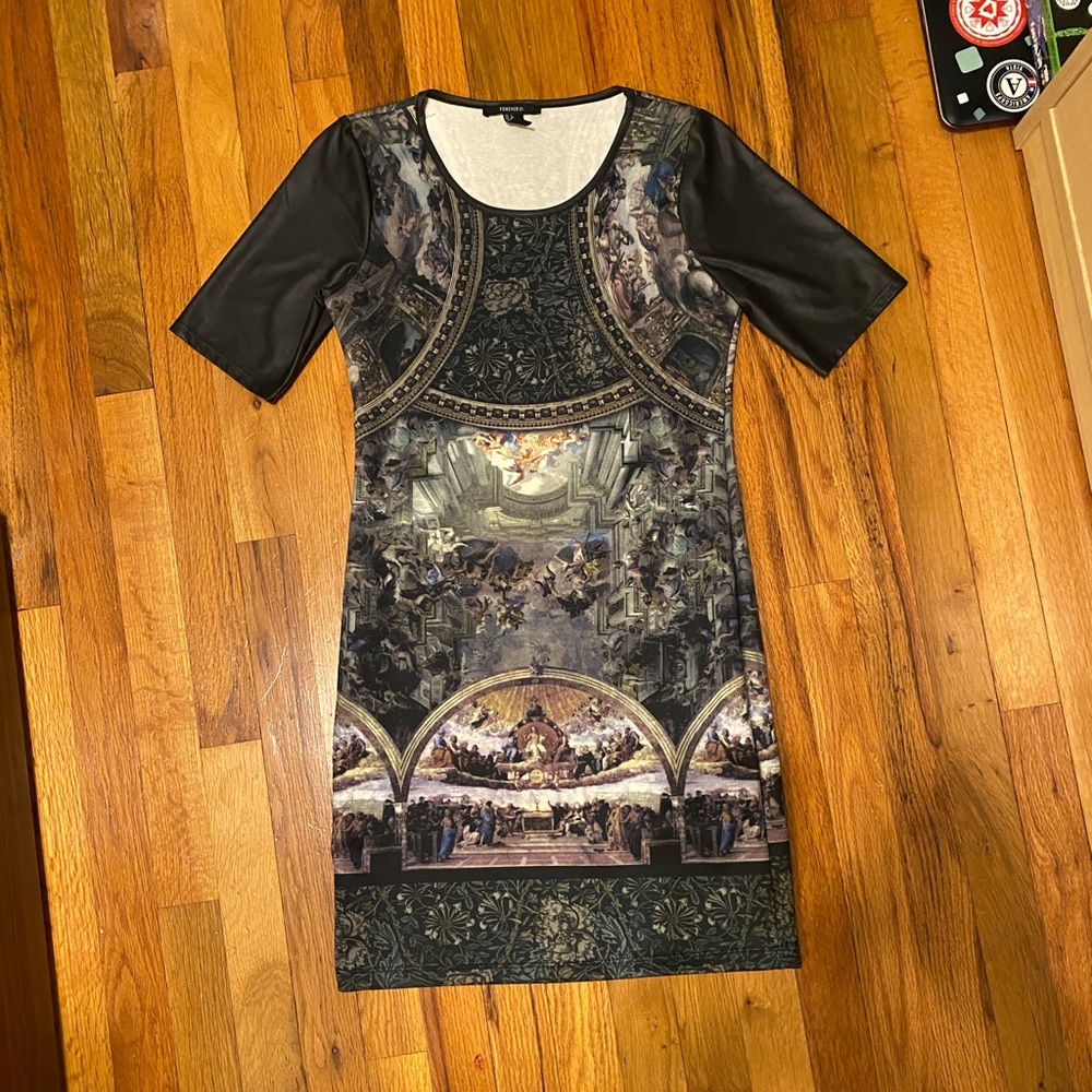 F21 body con dress